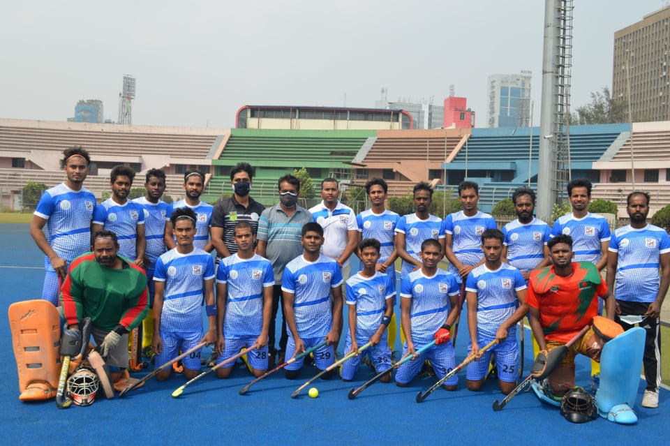 বাংলাদেশ গেমসে পুরুষ হকিতে বড় জয় পেয়েছে সেনাবাহিনী ও নৌবাহিনী
