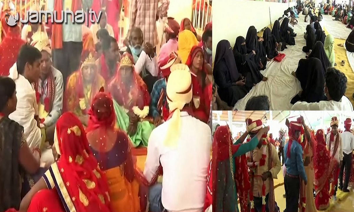 ভারতে এক আসরে সাড়ে ৩ হাজার হিন্দু-মুসলিম জুটির বিয়ে!