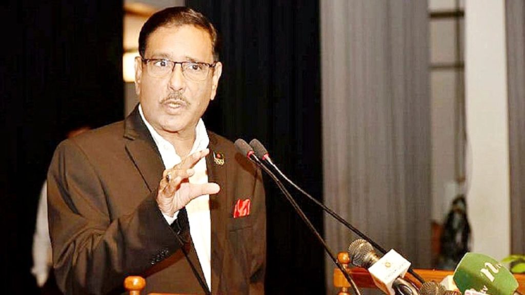 নির্বাচনে জনরায় মেনে নেওয়ার সৎসাহস শেখ হাসিনার আছে: কাদের