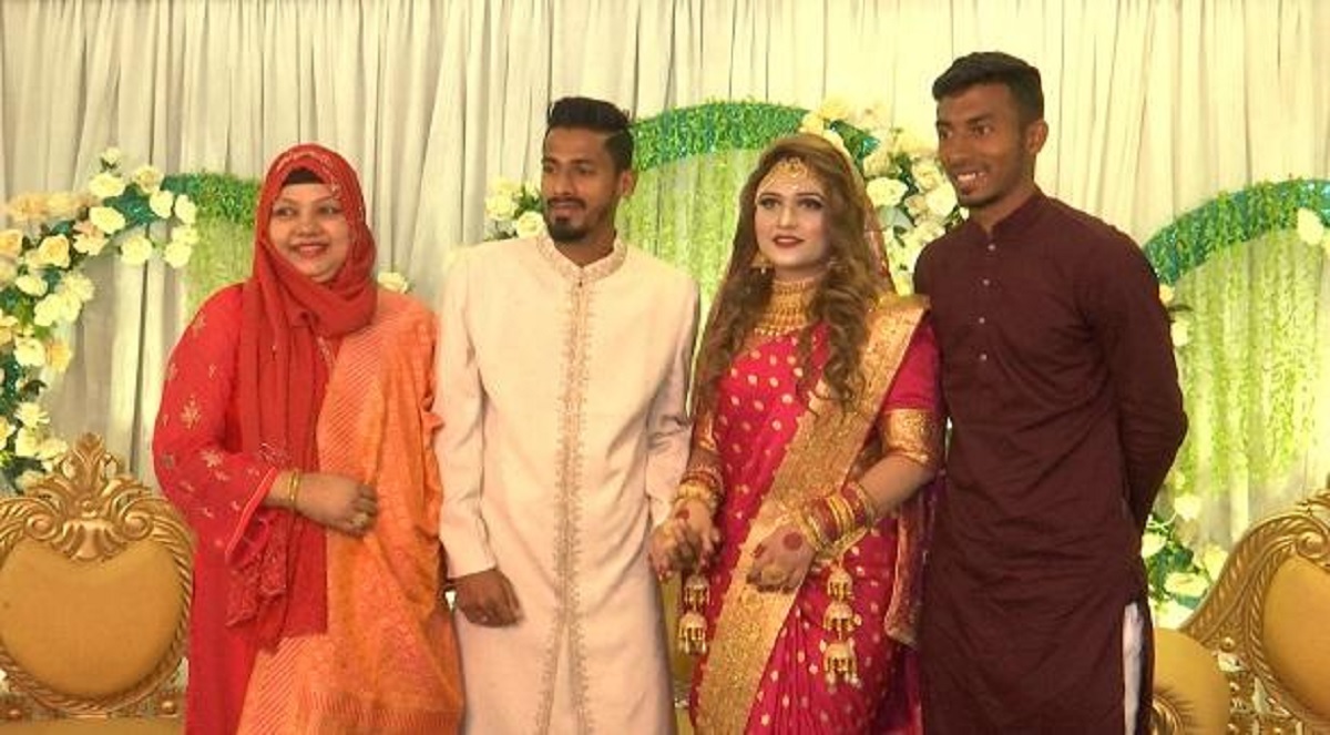 বিয়ের পিঁড়িতে ফুটবলার সোহেল রানা
