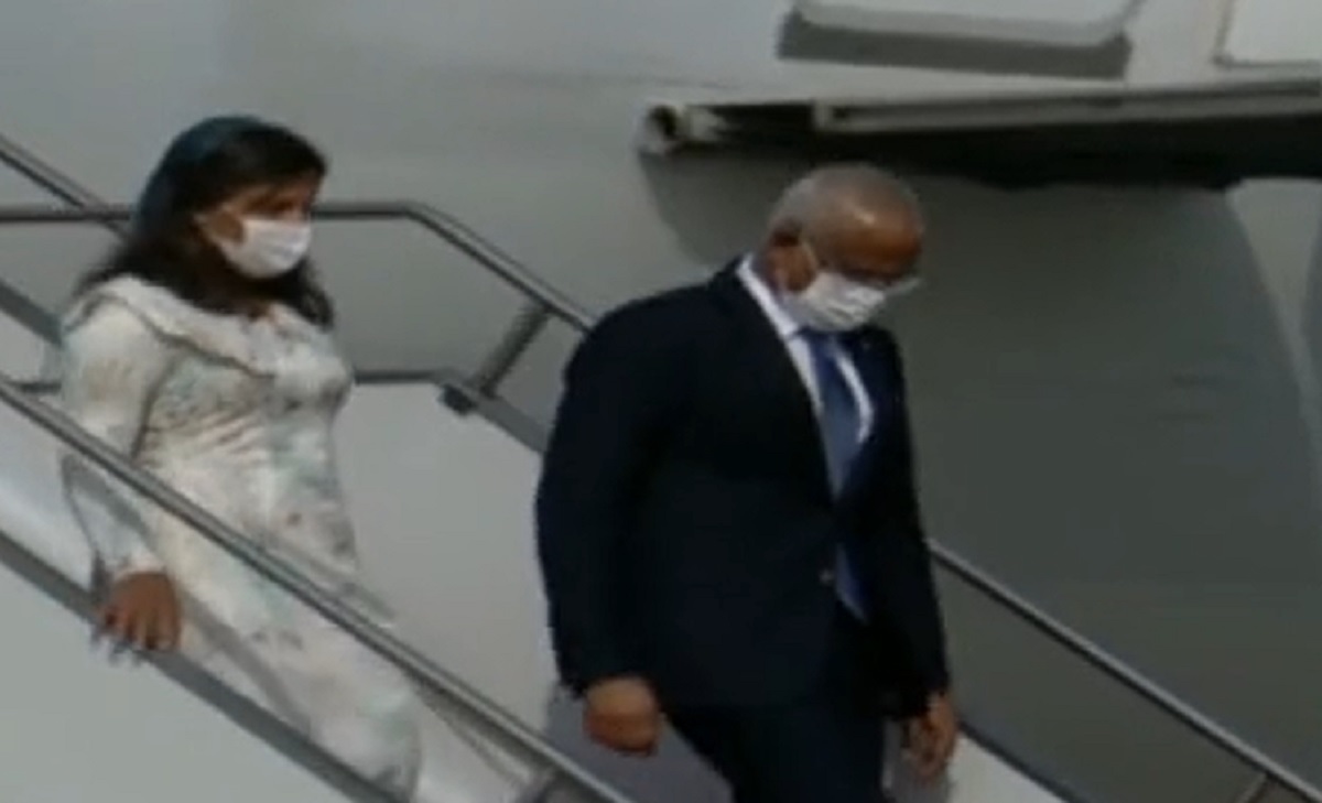 ঢাকায় পৌঁছেছেন মালদ্বীপের রাষ্ট্রপতি