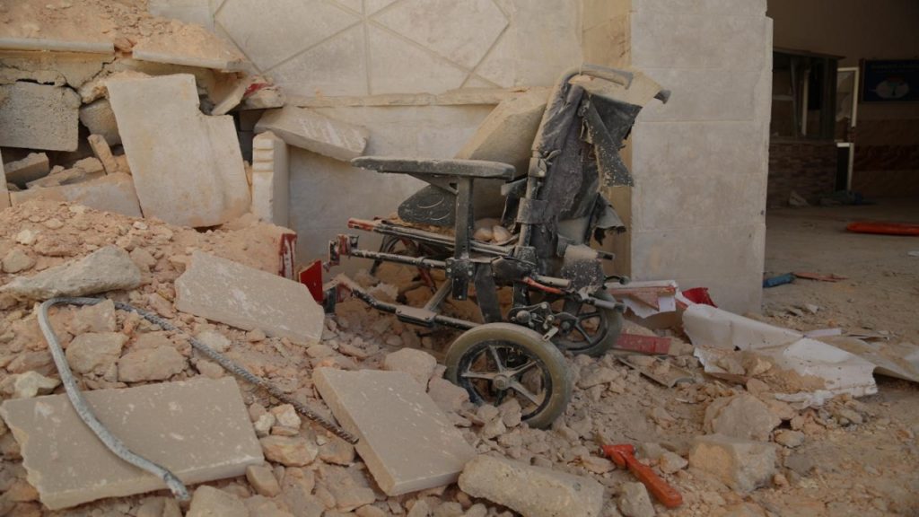 সিরিয়ায় হাসপাতালে সরকারি বাহিনীর ছোড়া গোলার আঘাতে নিহত ৫