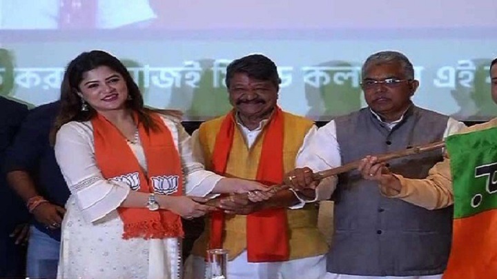 বিজেপিতে যোগ দিলেন শ্রাবন্তী