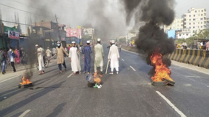 সিদ্ধিরগঞ্জে হেফাজতের নাশকতার ঘটনায় ২৫০০ জনের বিরুদ্ধে মামলা