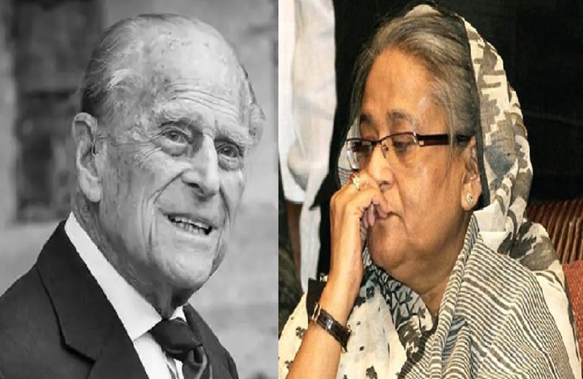 প্রিন্স ফিলিপের মৃত্যুতে প্রধানমন্ত্রীর শোক