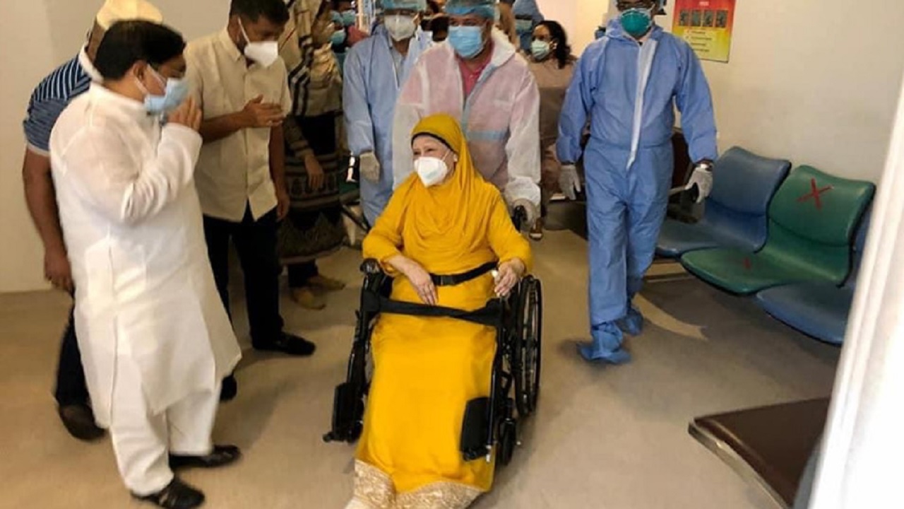 হাসপাতালে ভর্তি খালেদা জিয়া