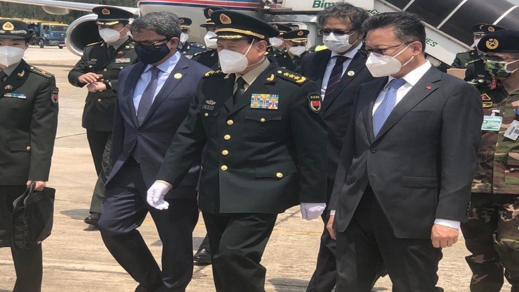 ঢাকায় চীনের প্রতিরক্ষামন্ত্রী