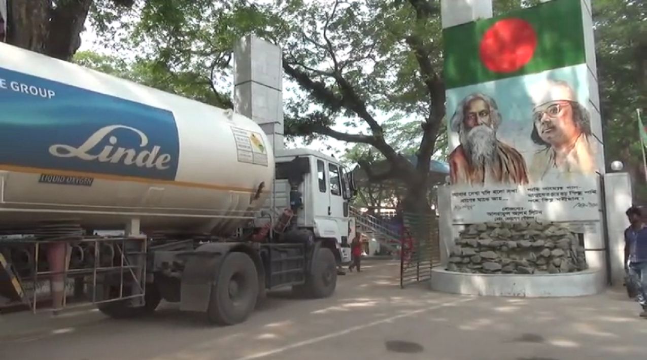 বেনাপোল বন্দর দিয়ে জরুরি অক্সিজেন আমদানি বন্ধ