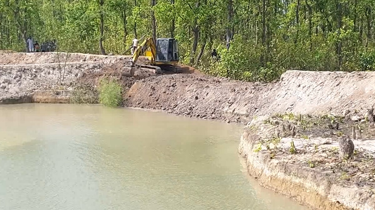 গাজীপুরে যুবলীগ নেতার কবল থেকে বনভূমি উদ্ধার