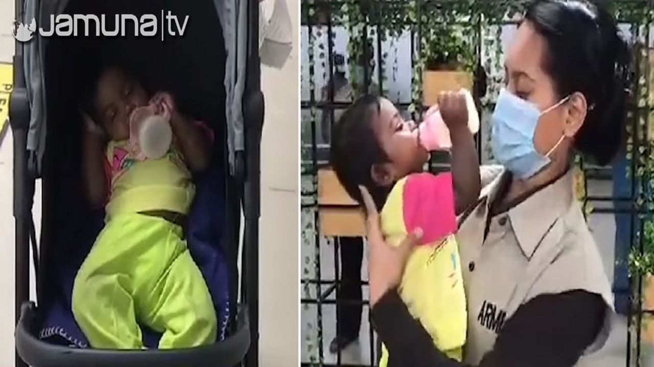 বিমানবন্দরে ৮ মাসের শিশুকে ফেলে পালালেন মা বিমানবন্দরে ৮ মাসের শিশুকে ফেলে পালালেন মা