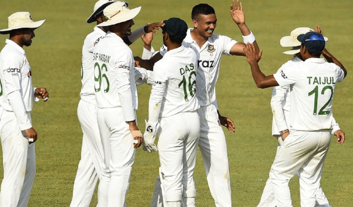 দিন শেষে ৩১২ রানে এগিয়ে বাংলাদেশ