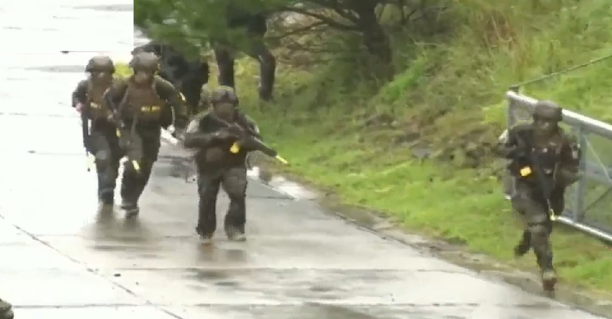 সামরিক মহড়া চালাচ্ছে জাপান-যুক্তরাষ্ট্র-ফ্রান্স