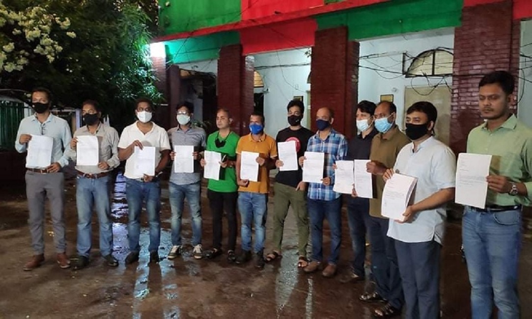 রোজিনাকে গ্রেফতারের প্রতিবাদে সাংবাদিকদের স্বেচ্ছা কারাবরণ কর্মসূচি