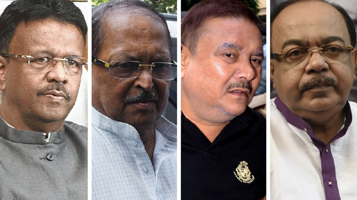 জামিন পেলেন তৃণমূলের ২ মন্ত্রীসহ গ্রেফতার ৪ জন জামিন পেলেন তৃণমূলের ২ মন্ত্রীসহ গ্রেফতার ৪ জন