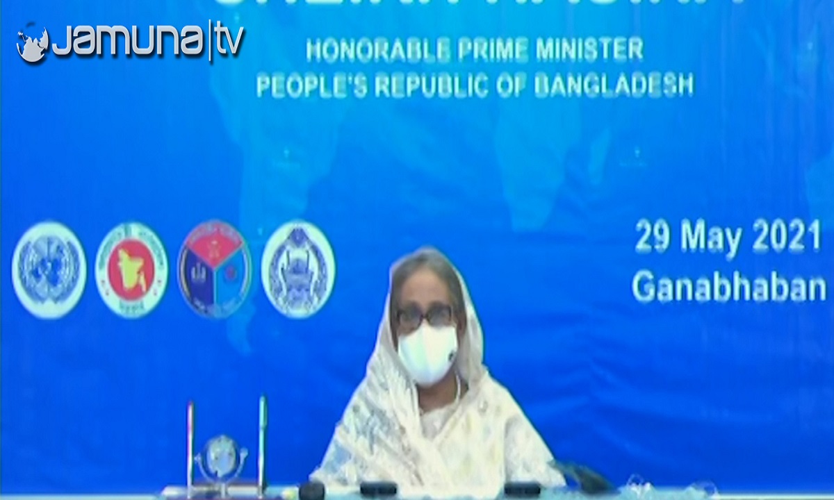 বিশ্বের যে কোনো প্রান্তে শান্তিরক্ষী পাঠাতে বাংলাদেশ সব সময়ই প্রস্তুত: প্রধানমন্ত্রী