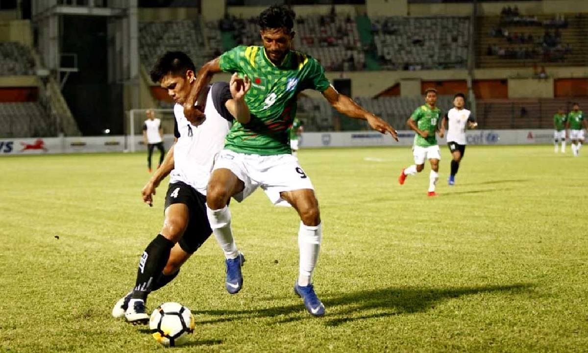 স্ট্রাইকারদের ব্যর্থতায় ২য় রাউন্ডের মুখ দেখছেনা বাংলাদেশ