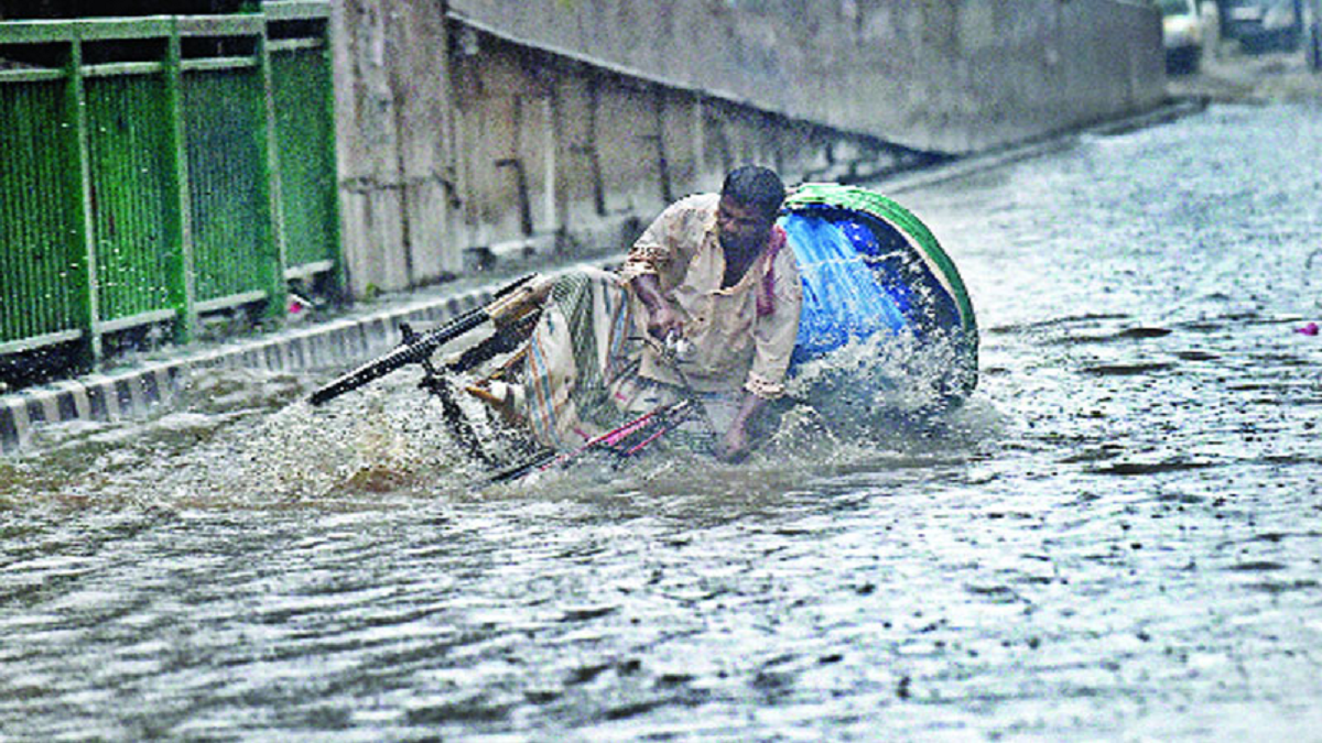 ঢাকায় চার বছরে বৃষ্টিপাতের রেকর্ড