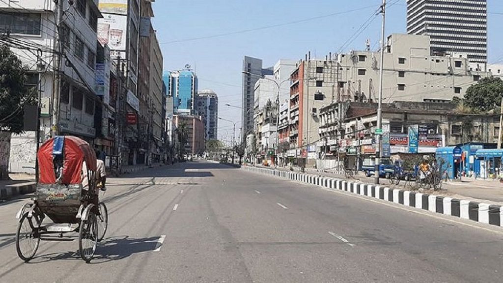 শুরু হয়েছে রাজধানীর আশপাশের ৭ জেলায় কঠোর লকডাউন