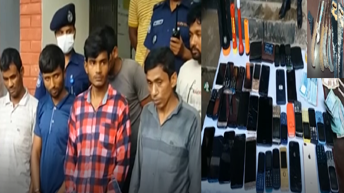 মানিকগঞ্জে অস্ত্রসহ গ্রেফতার ৭ ডাকাত