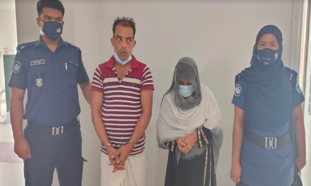 আখাউড়ায় জাল টাকাসহ দম্পতি গ্রেফতার