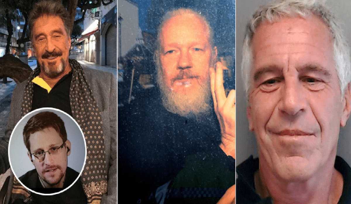 ম্যাকাফির আত্মহত্যায় অ্যাসাঞ্জকে নিয়ে শঙ্কা স্নোডেনের