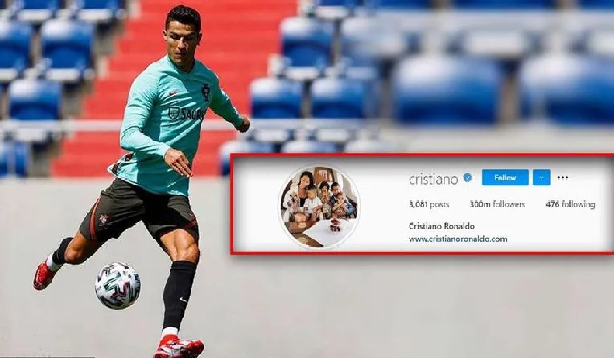 ইনস্টাগ্রামেও রেকর্ড ক্রিস্টিয়ানো রোনালদোর