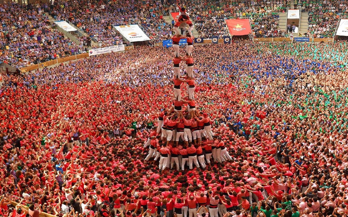 বার্সেলোনায় ফিরলো হিউম্যান টাওয়ার প্রতিযোগিতা