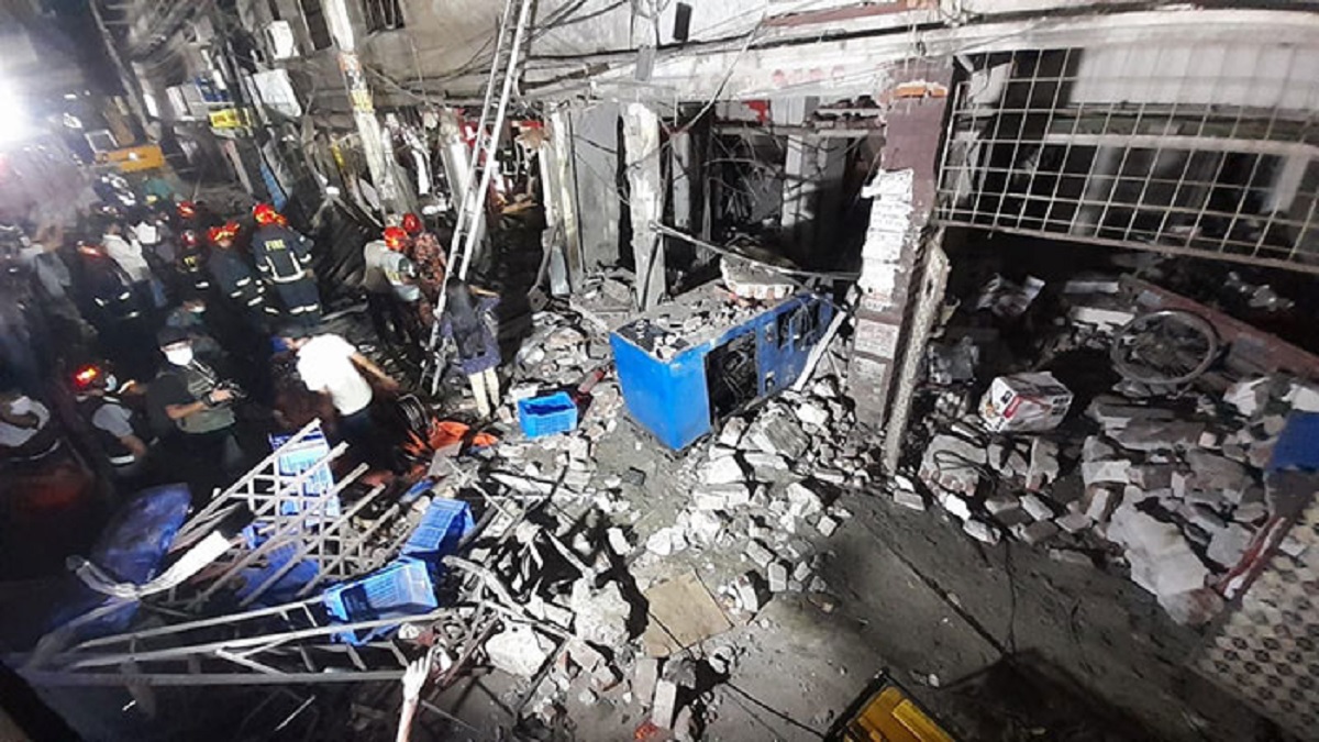 মগবাজারে বিস্ফোরণ: হাসপাতালে ভর্তি ৩ জনের অবস্থা আশঙ্কাজনক