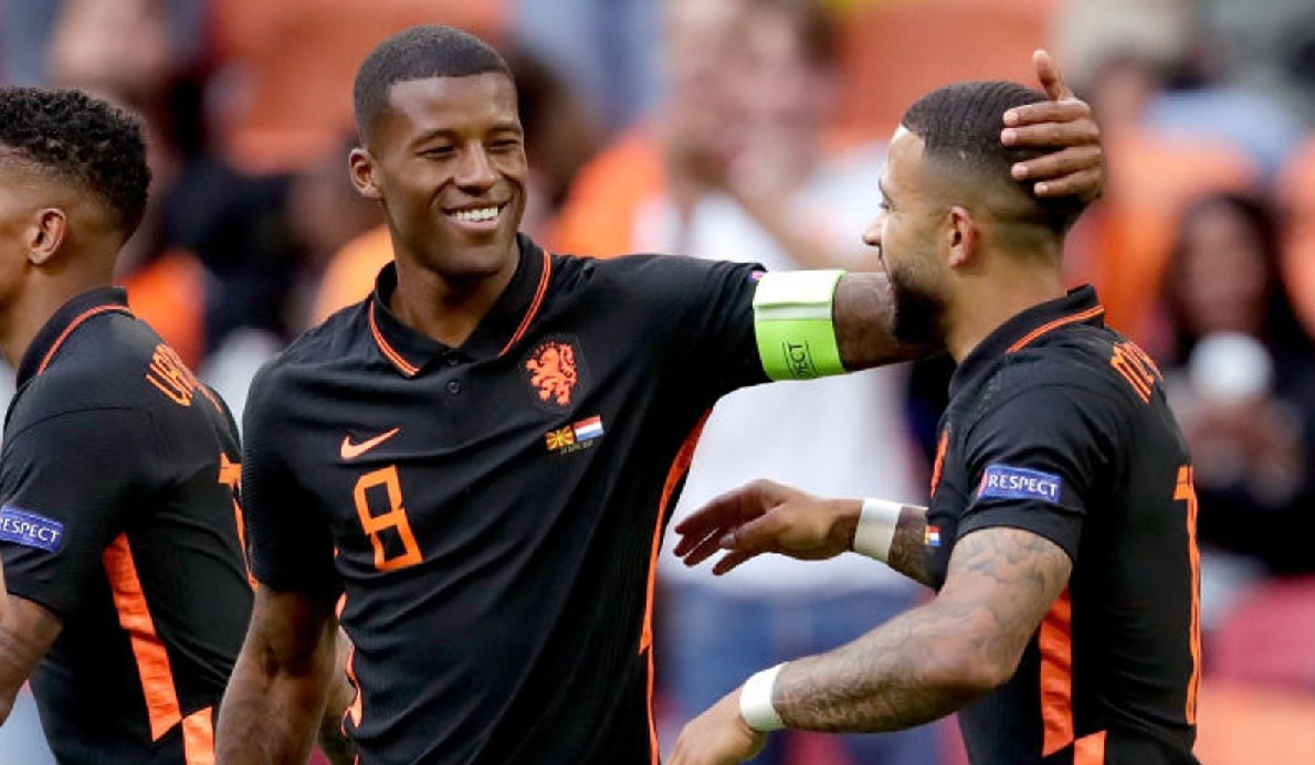 উইনালদামের জোড়া গোলে নর্থ মেসিডোনিয়াকে ৩ গোলে হারালো ডাচরা