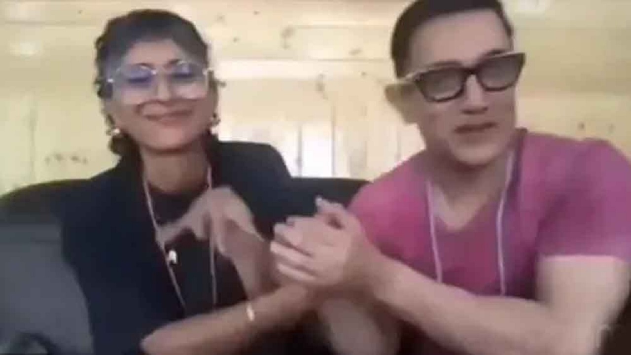 বিচ্ছেদ ঘোষণার পরে আমির-কিরণের হাতে হাত দিয়ে খুশিই থাকার বার্তা