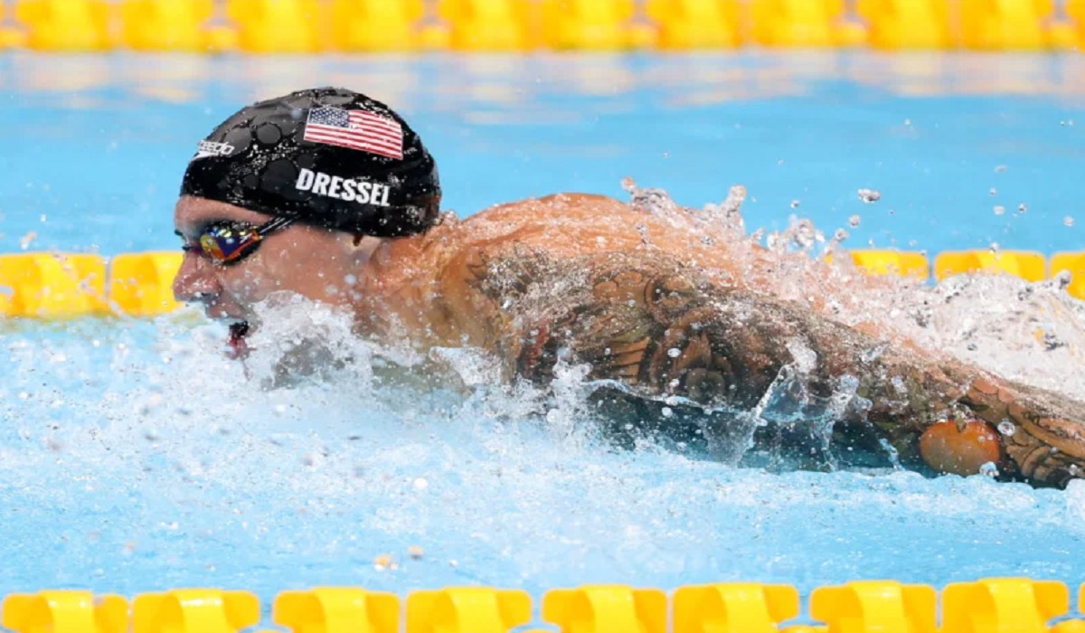 নিজের বিশ্বরেকর্ড ভেঙে সোনা জয় ড্রেসেলের