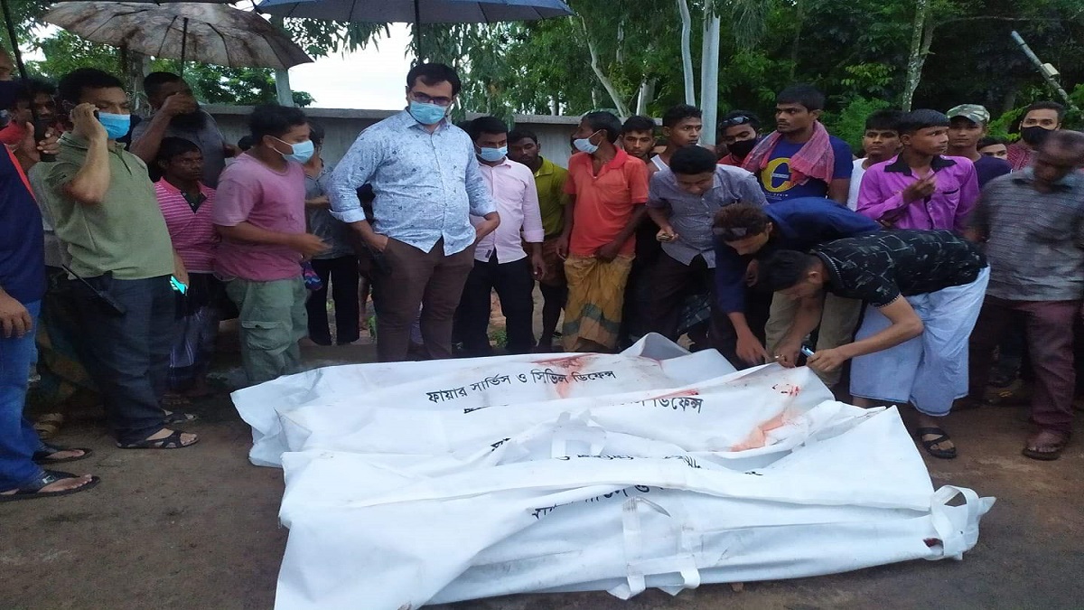 গাইবান্ধায় কাভার্ড ভ্যান ও সিএনজির মুখোমুখি সংঘর্ষে ৪ জন নিহত, আহত ৩