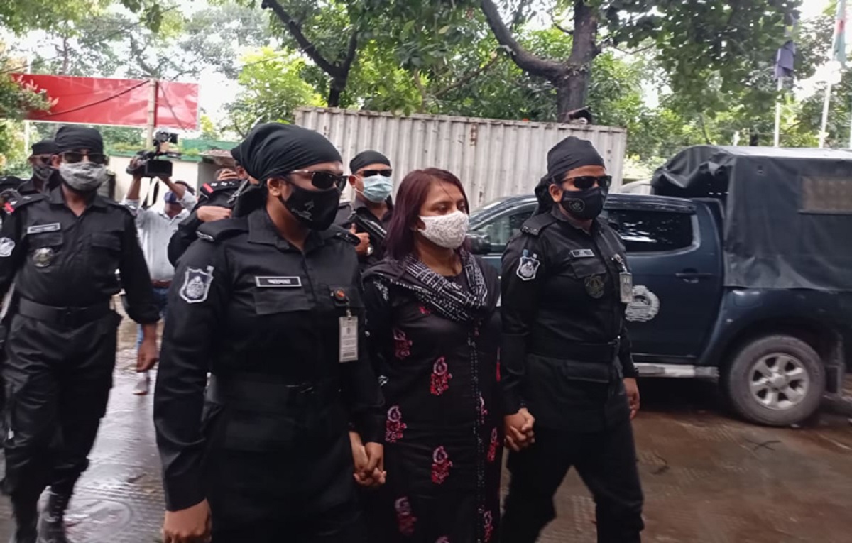 হেলেনা জাহাঙ্গীরকে গুলশান থানায় হস্তান্তর করেছে র্যাব