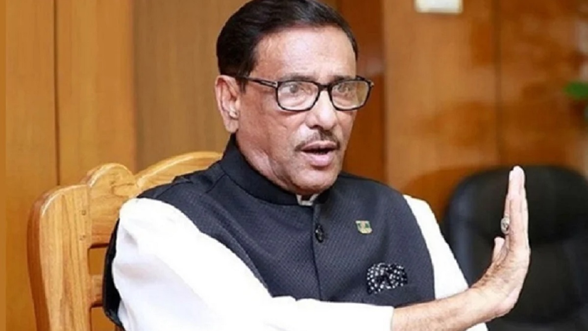 বিএনপি কোনো মেগা প্রকল্প বাস্তবায়নের সক্ষমতা দেখাতে পারেনি, তাই বিরোধিতা করছে: ওবায়দুল কাদের