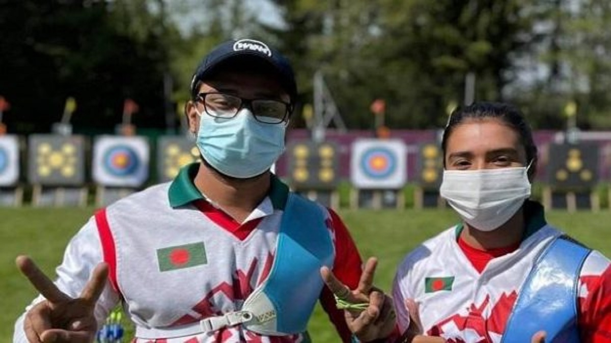 অলিম্পিকে শেষ ষোলো নিশ্চিত করেছে বাংলাদেশের রোমান-দিয়া