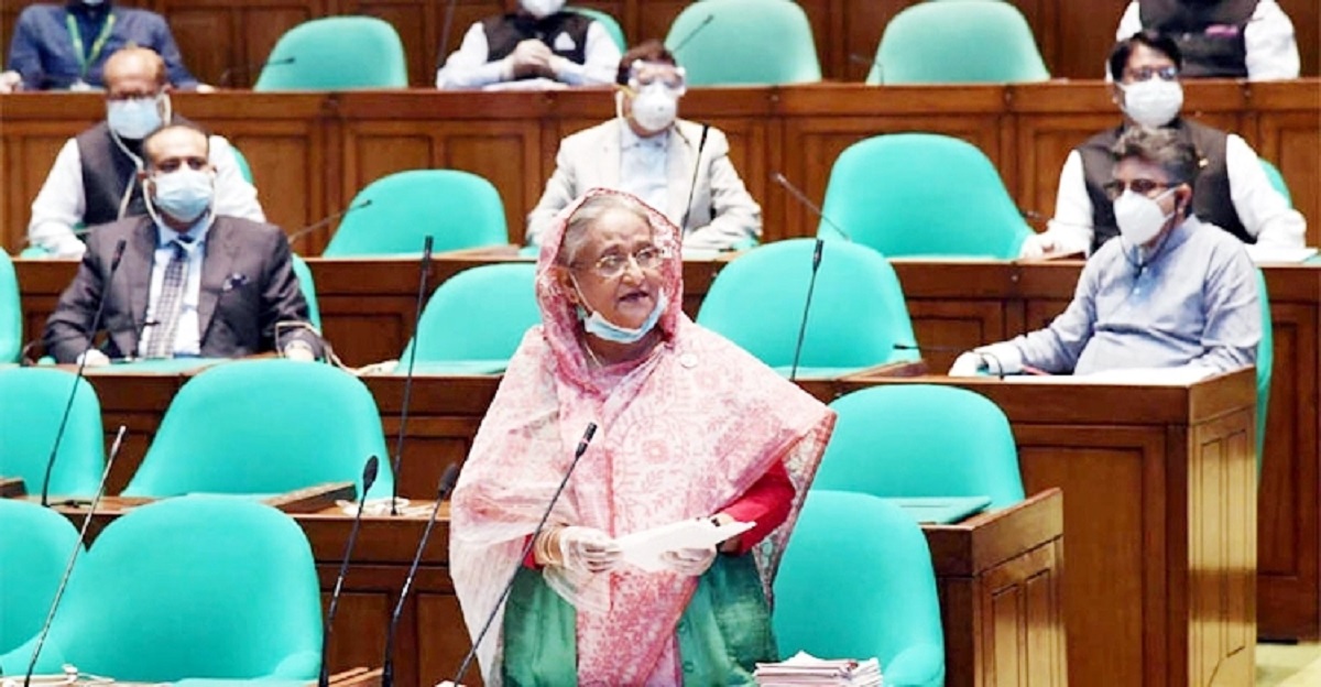 বিএনপি মানে ‘বাংলাদেশ না পাকিস্তান’: সংসদে প্রধানমন্ত্রী