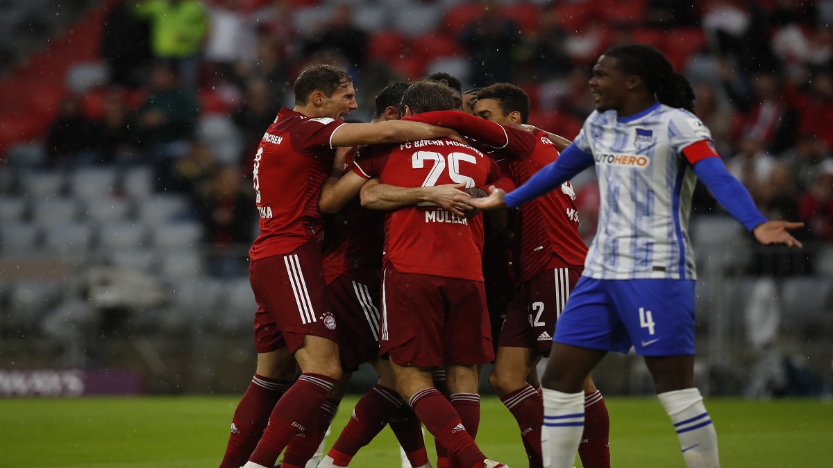 হার্থা বার্লিনকে উড়িয়ে দিয়েছে বায়ার্ন মিউনিখ