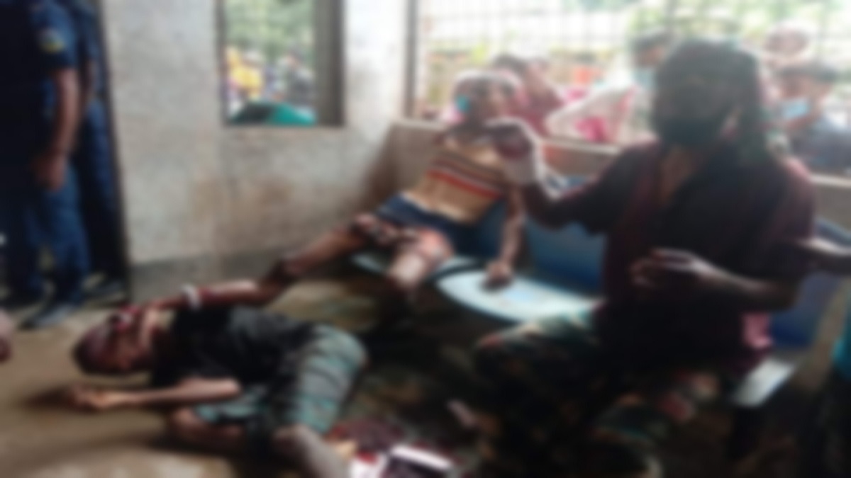 নেত্রকোণার মদনে জমির আইল কাটা নিয়ে সংঘর্ষে আহত ১০