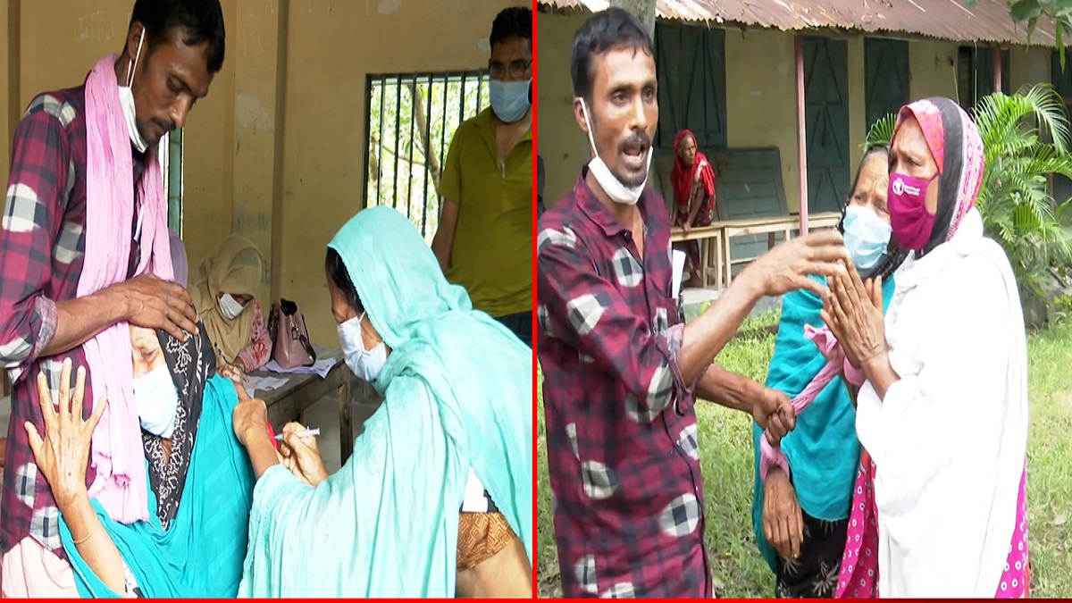 রাজশাহীতে টিকার ভয়ে গ্রাম ছেড়ে পালালেন দুই বৃদ্ধা