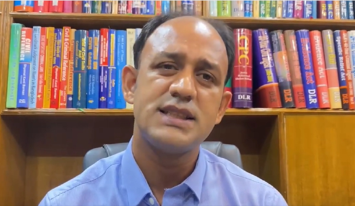 পদ থেকে অব্যাহতি দেয়ায় মন খারাপ হয়নি: ব্যারিস্টার সুমন