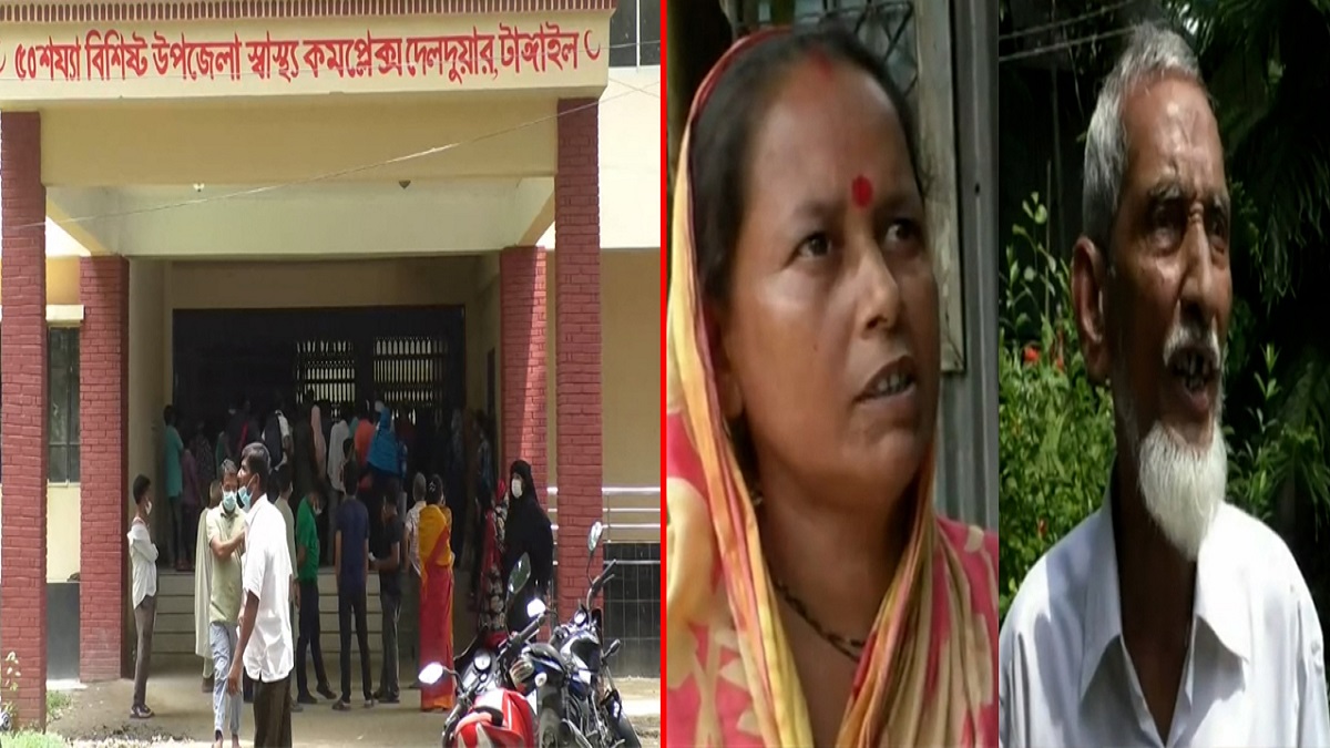 টাঙ্গাইলে টিকা নিয়েও সংশয়, পরীক্ষা করে আবার দেয়া হবে টিকা