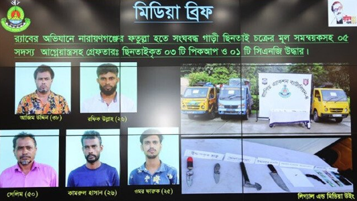 ড্রাইভার যখন গাড়ি তুলে দেয় ছিনতাইকারীদের হাতে