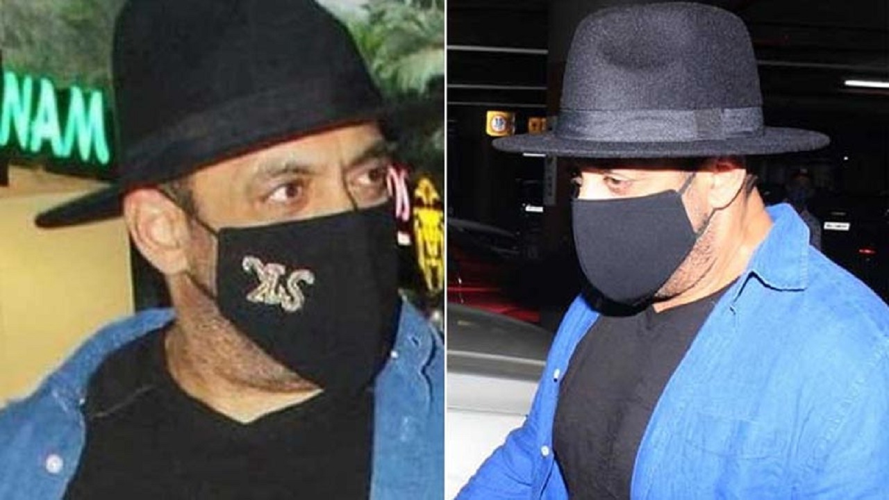 উল্টো মাস্ক পরে ফের চর্চায় সালমান খান উল্টো মাস্ক পরে ফের চর্চায় সালমান খান