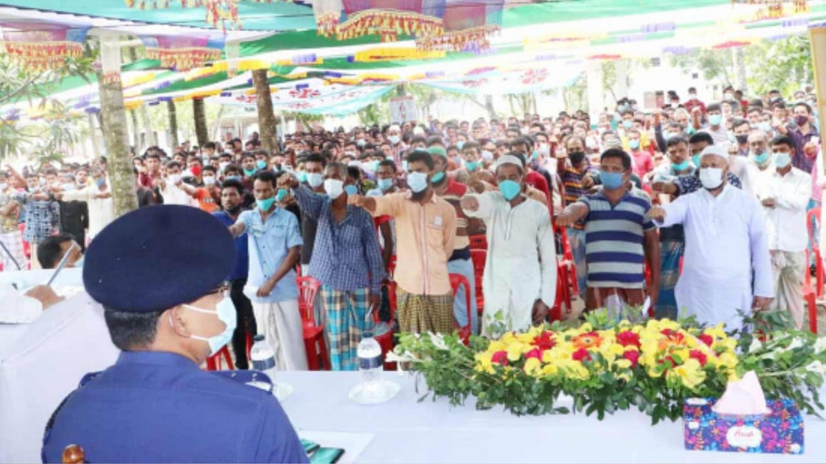 মাদককে না বলার শপথ মাদক মামলায় আটক ২৫০ কারাবন্দির