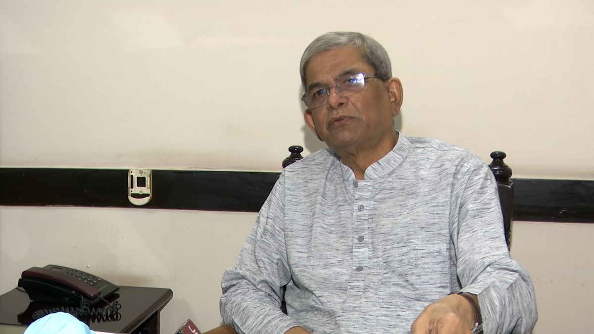 সরকারের মদদ ছাড়া কখনোই দাঙ্গা সৃষ্টি হয় না: মির্জা ফখরুল