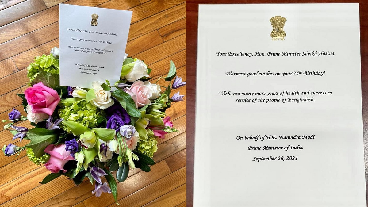 প্রধানমন্ত্রীকে জন্মদিনের শুভেচ্ছা বার্তা পাঠালেন নরেন্দ্র মোদি
