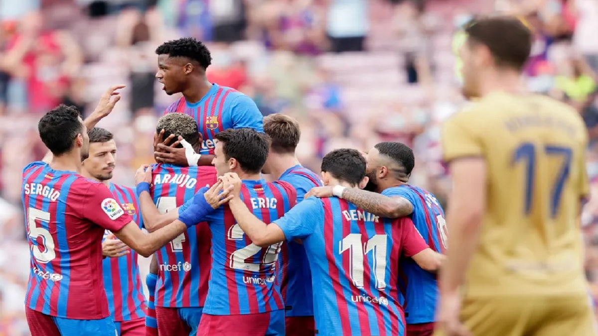 জয়ের ধারায় বার্সা; প্রত্যাবর্তনেই গোল আনসু ফাতির