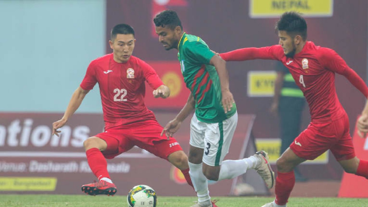 কিরগিজস্তানের কাছে ৪-১ গোলে হেরেছে বাংলাদেশ