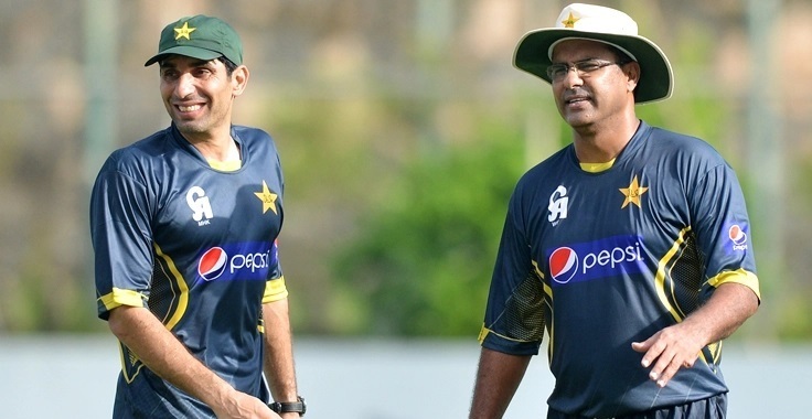 পদত্যাগ করলেন পাকিস্তানের কোচ মিসবাহ-ওয়াকার