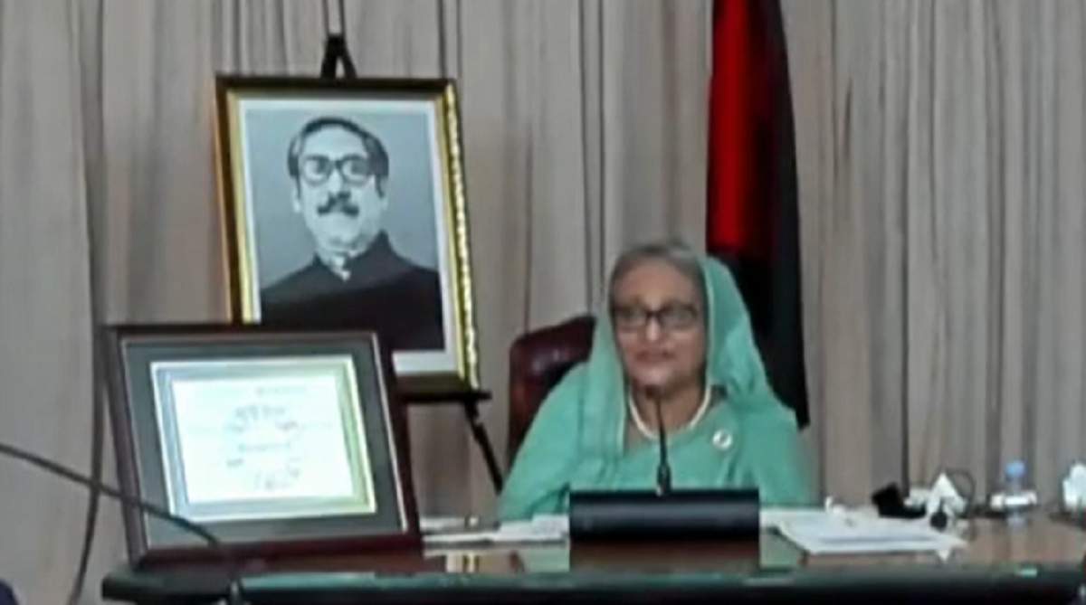 জিয়া ও এরশাদের তাবেদাররাই আওয়ামী লীগকে ভোট চোর বলে: প্রধানমন্ত্রী